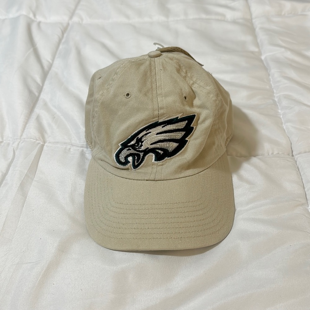 47 PHILADELPHIA EAGLES CLEAN UP ADJUSTABLE HAT - NATURAL